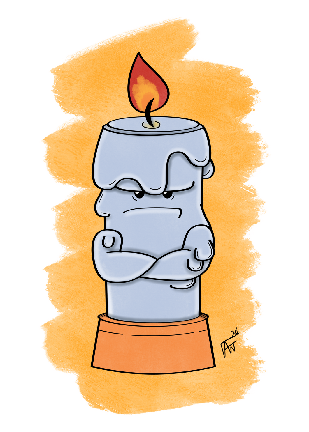 Grumpus Candle