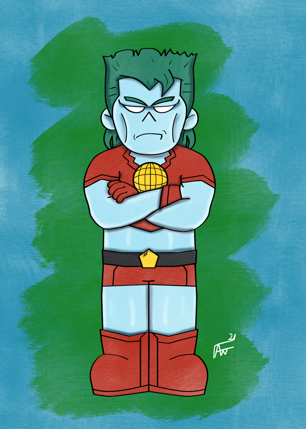 Grumpus Captain Planet