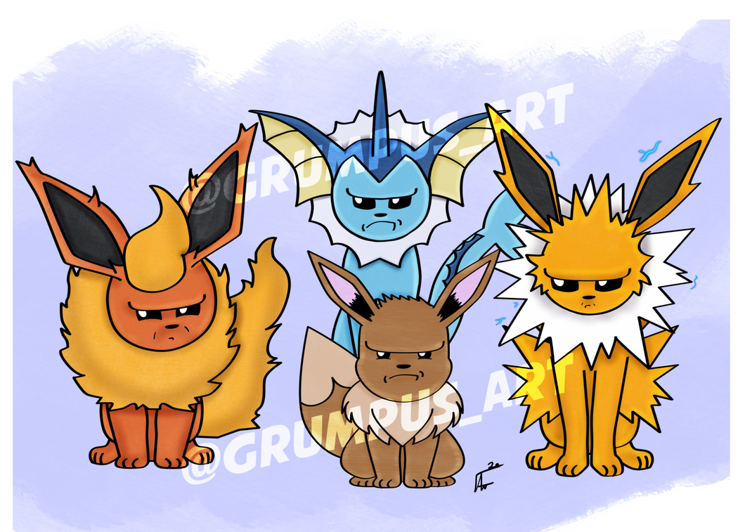 Grumpus Eeveelutions