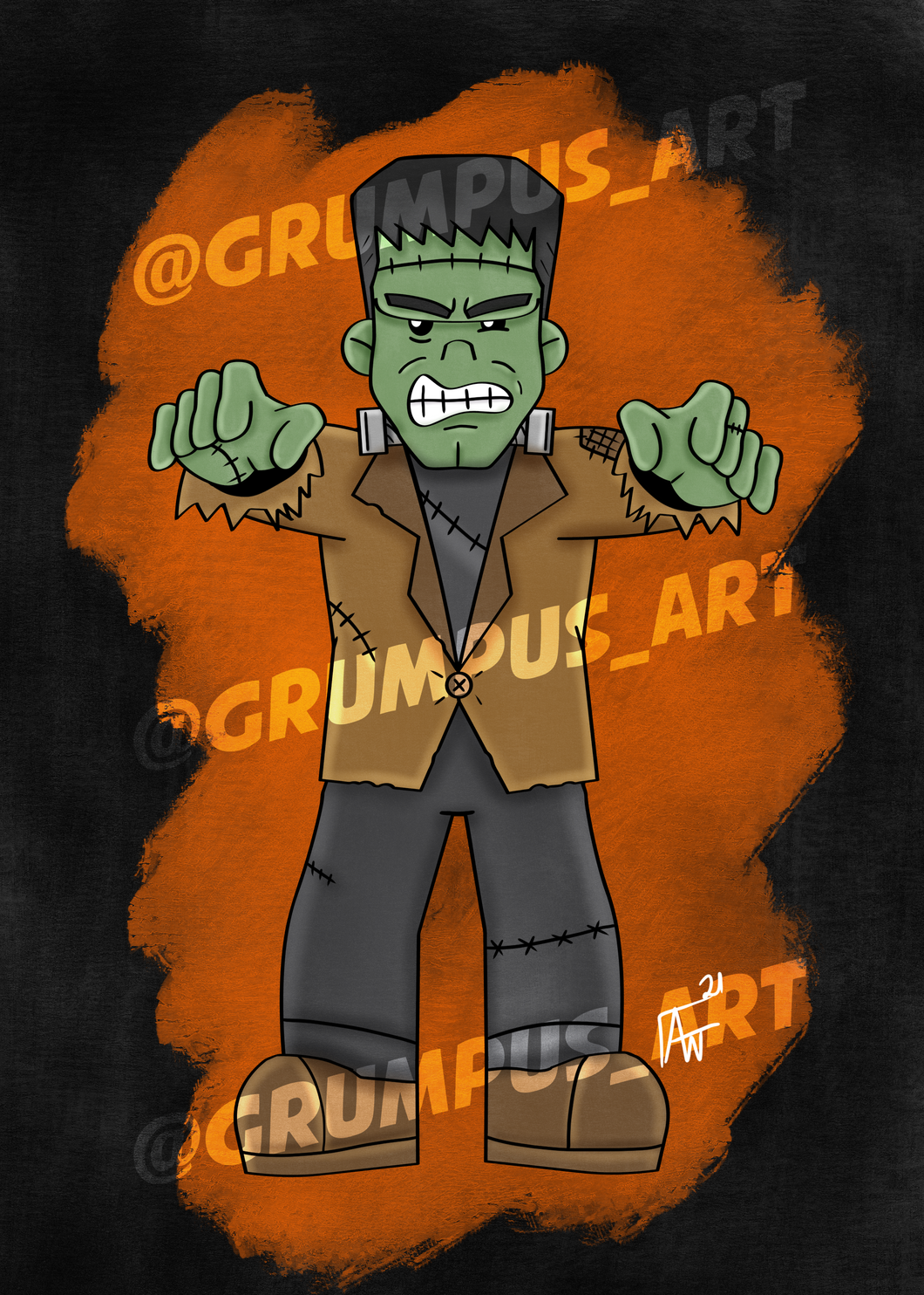 Grumpus Frankenstein's Monster